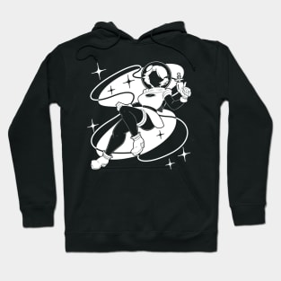 Retro Space Pinup Hoodie